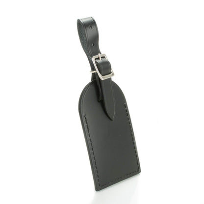 Louis Vuitton Calfskin Black Luggage Tag 3 of 5