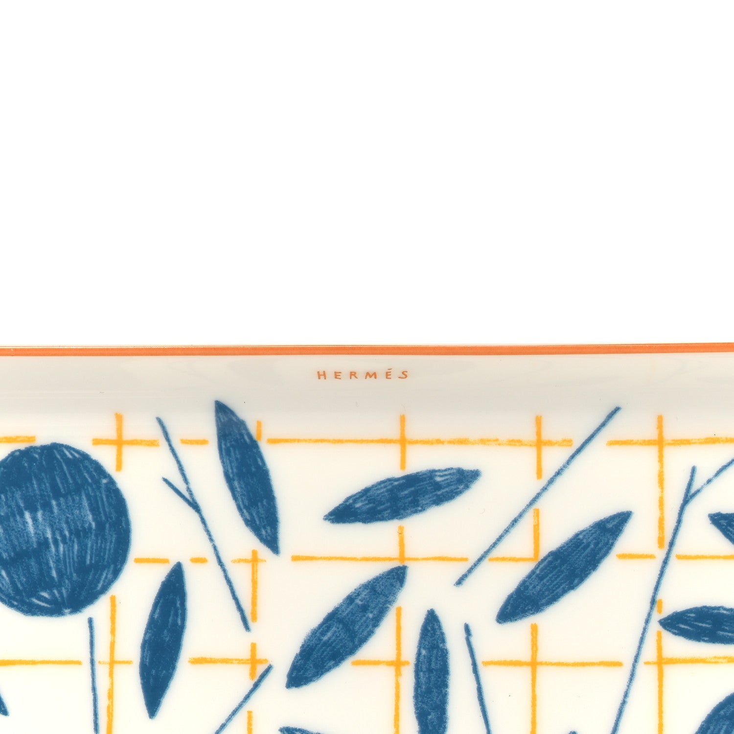 Hermes Porcelain Small A Walk In The Garden Tray 5 of 7