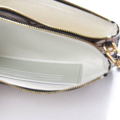 Louis Vuitton Monogram Giant Crafty Double Zip Pochette Creme Caramel 6 of 11