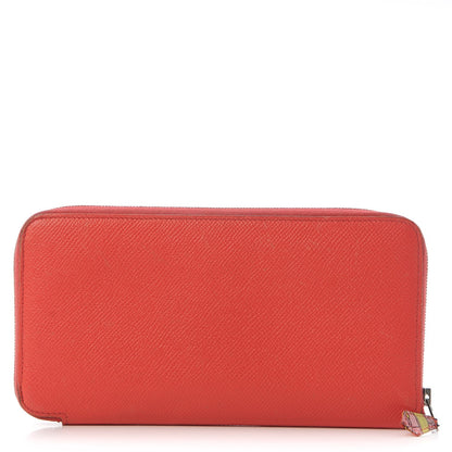 Hermes Epsom Silk'In Wallet Rose Jaipur 1 of 15
