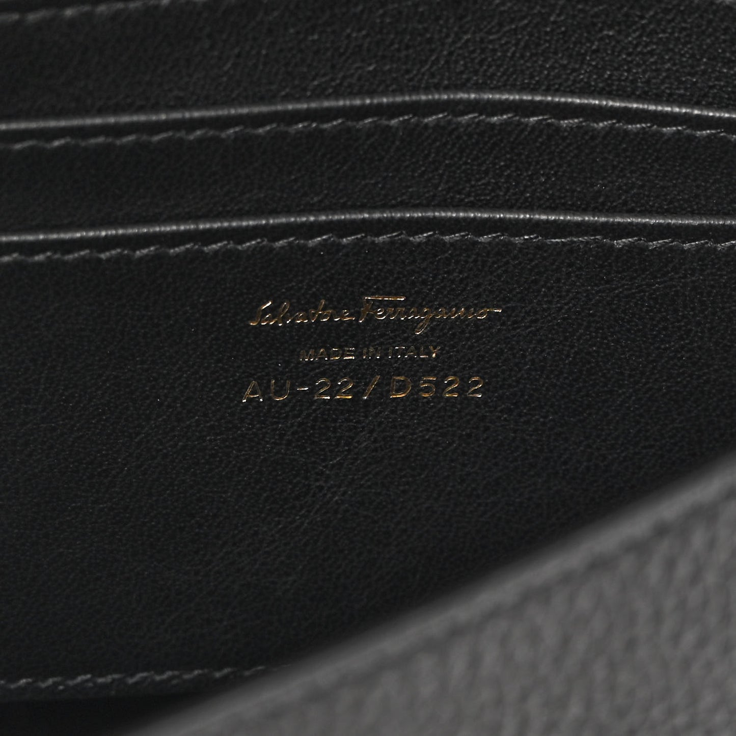 Calfskin Gancini City Crossbody Black