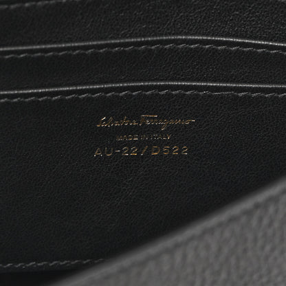 Salvatore Ferragamo Calfskin Gancini City Crossbody Black 6 of 9