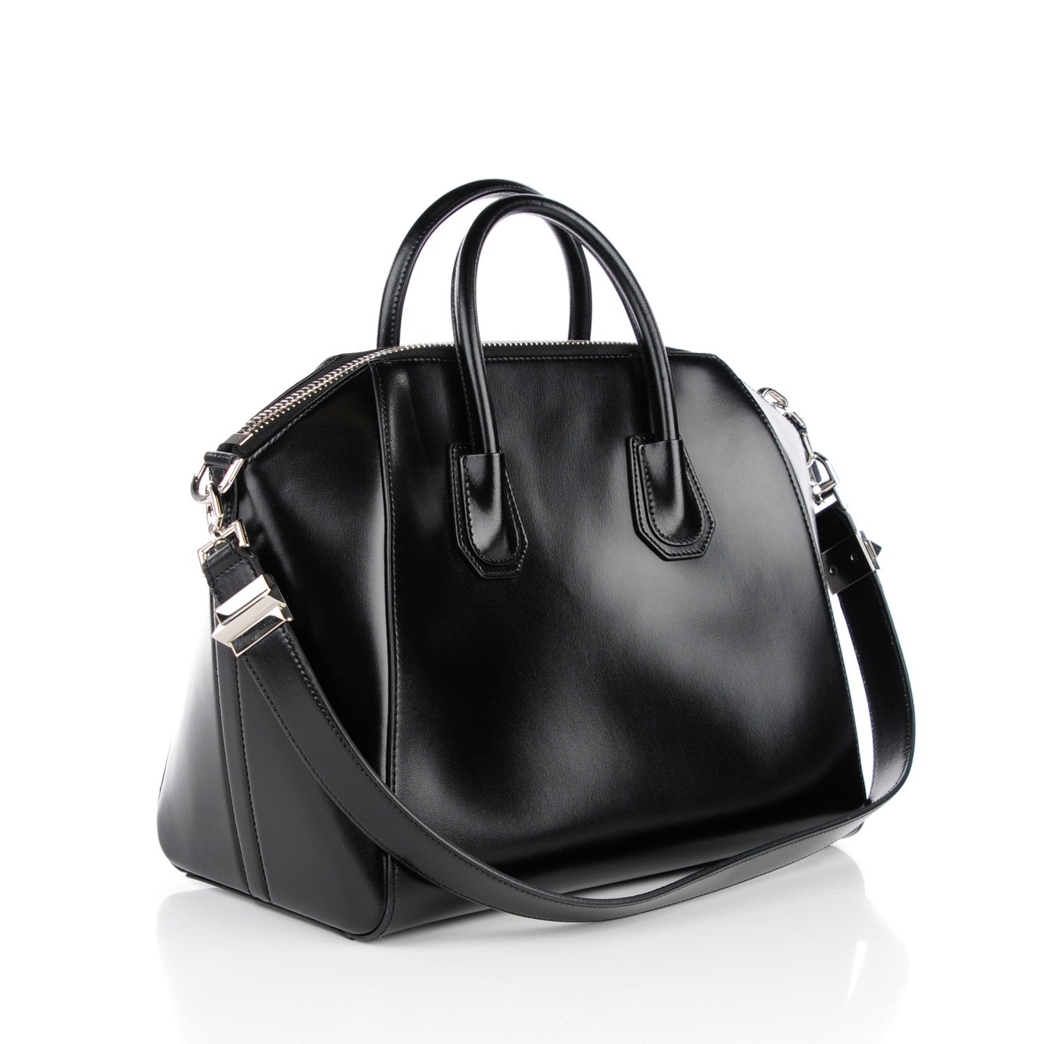 Givenchy Buffed Calfskin Medium Antigona Black 3 of 7
