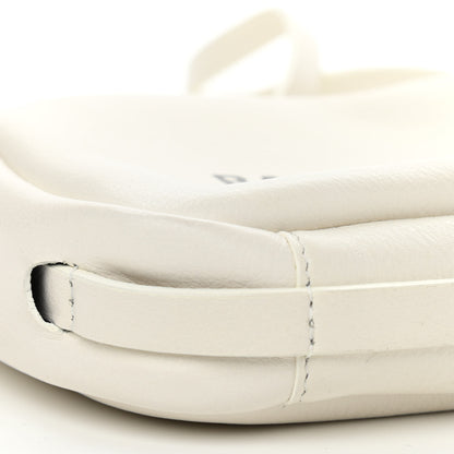 Balenciaga Calfskin Logo XS Everyday Camera Bag White 10 of 11