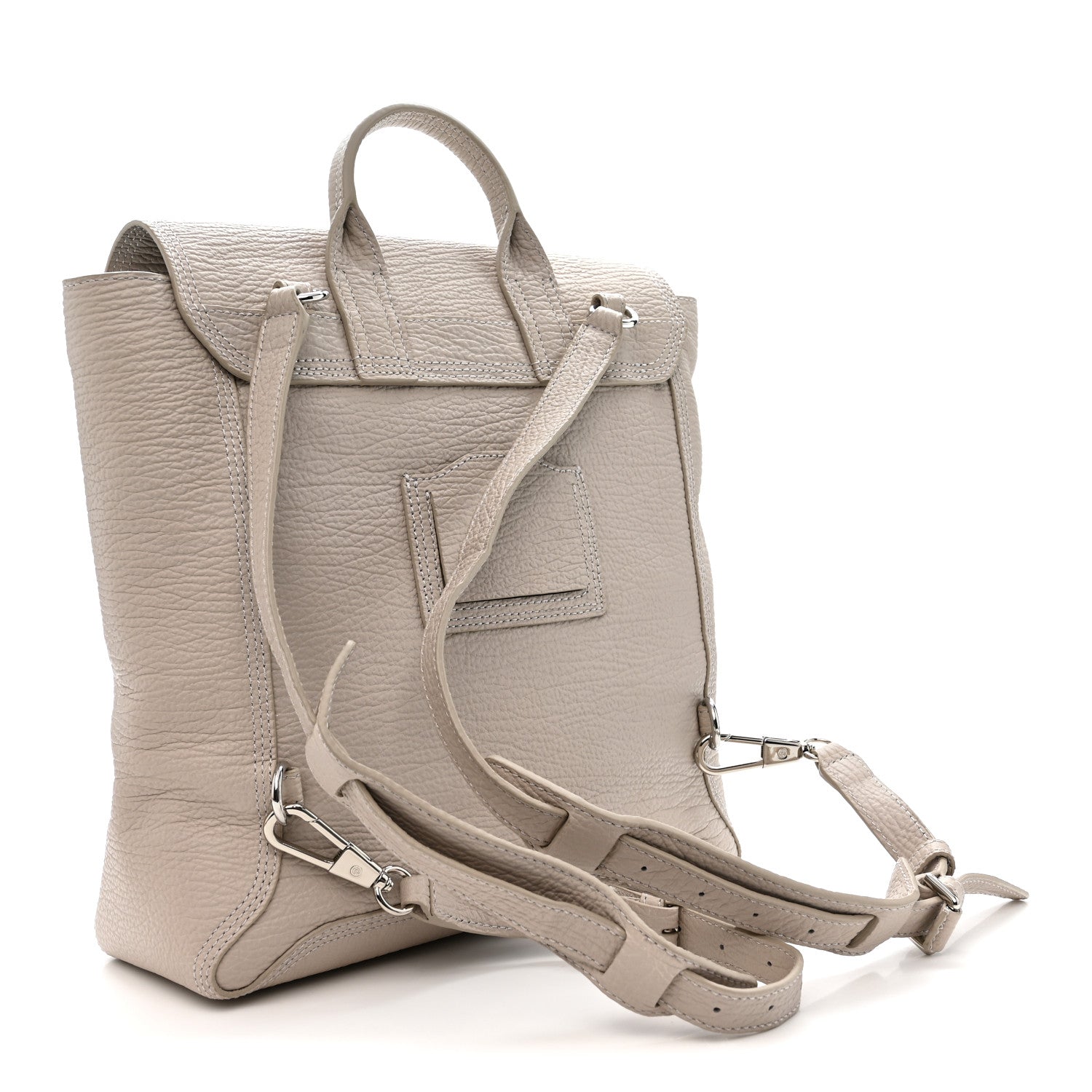 3.1 Phillip Lim Textured Calfskin Pashli Backpack Feather 1867889 – FASHIONPHILE