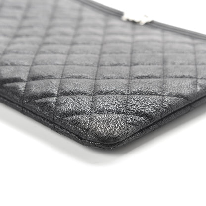 Chanel Caviar Quilted Medium Boy Cosmetic Case Black 7 of 11