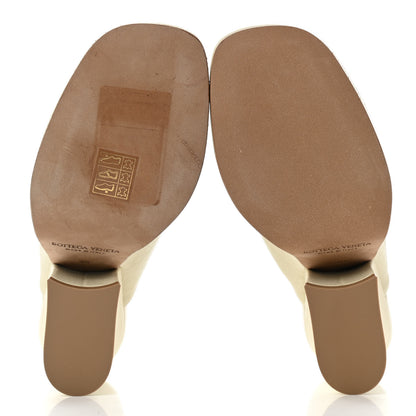 Bottega Veneta Nappa Stack Mule Sandals 35 Sea Salt 5 of 8
