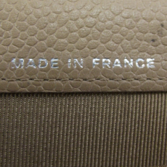 Chanel Caviar Quilted Wallet Beige 8 of 10