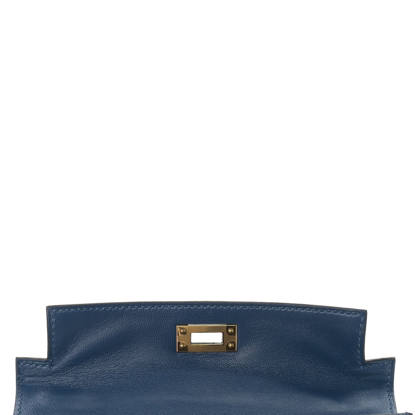 Epsom Mini Kelly Sellier 20 Deep Blue