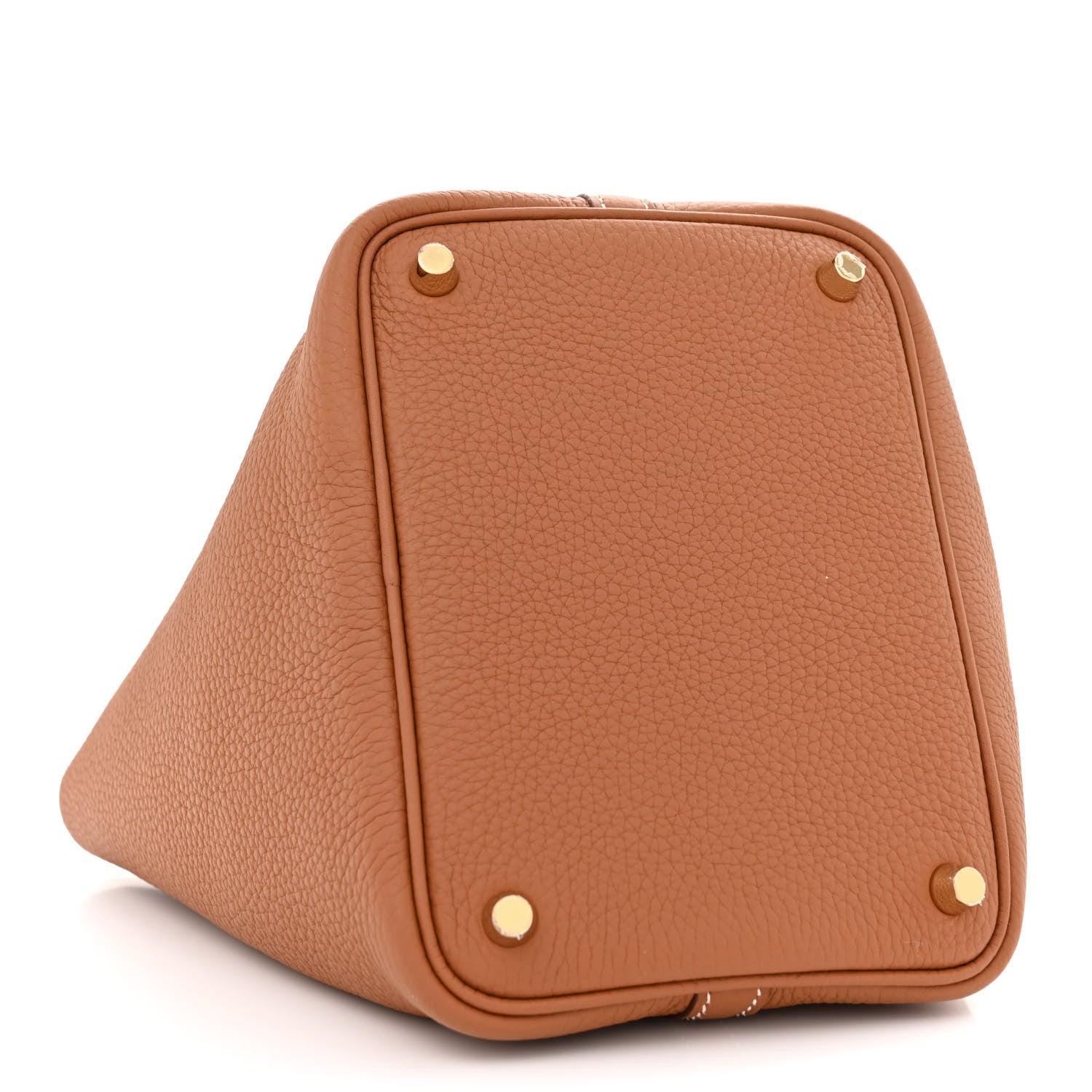 Hermes Taurillon Clemence Picotin Lock 18 PM Gold 4 of 12