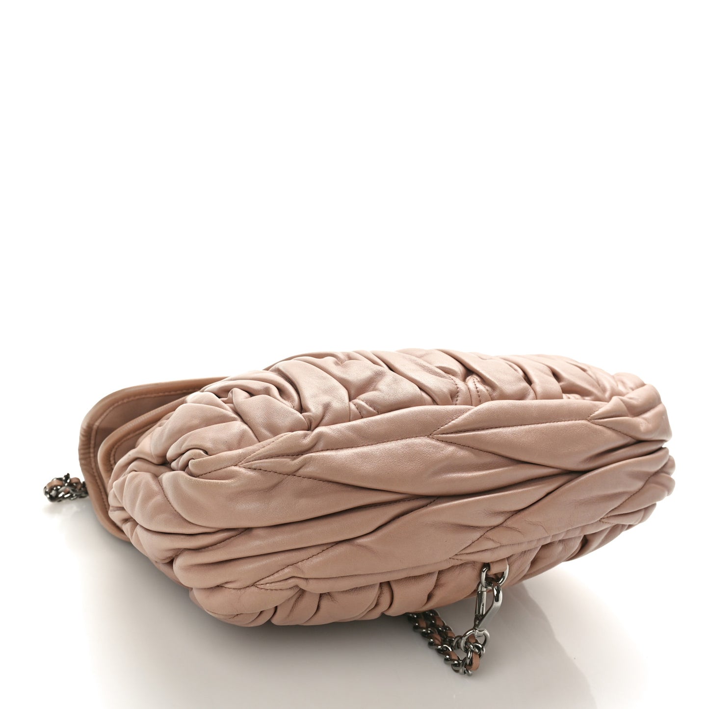 Nappa Matelasse Coffer Hobo Cammeo