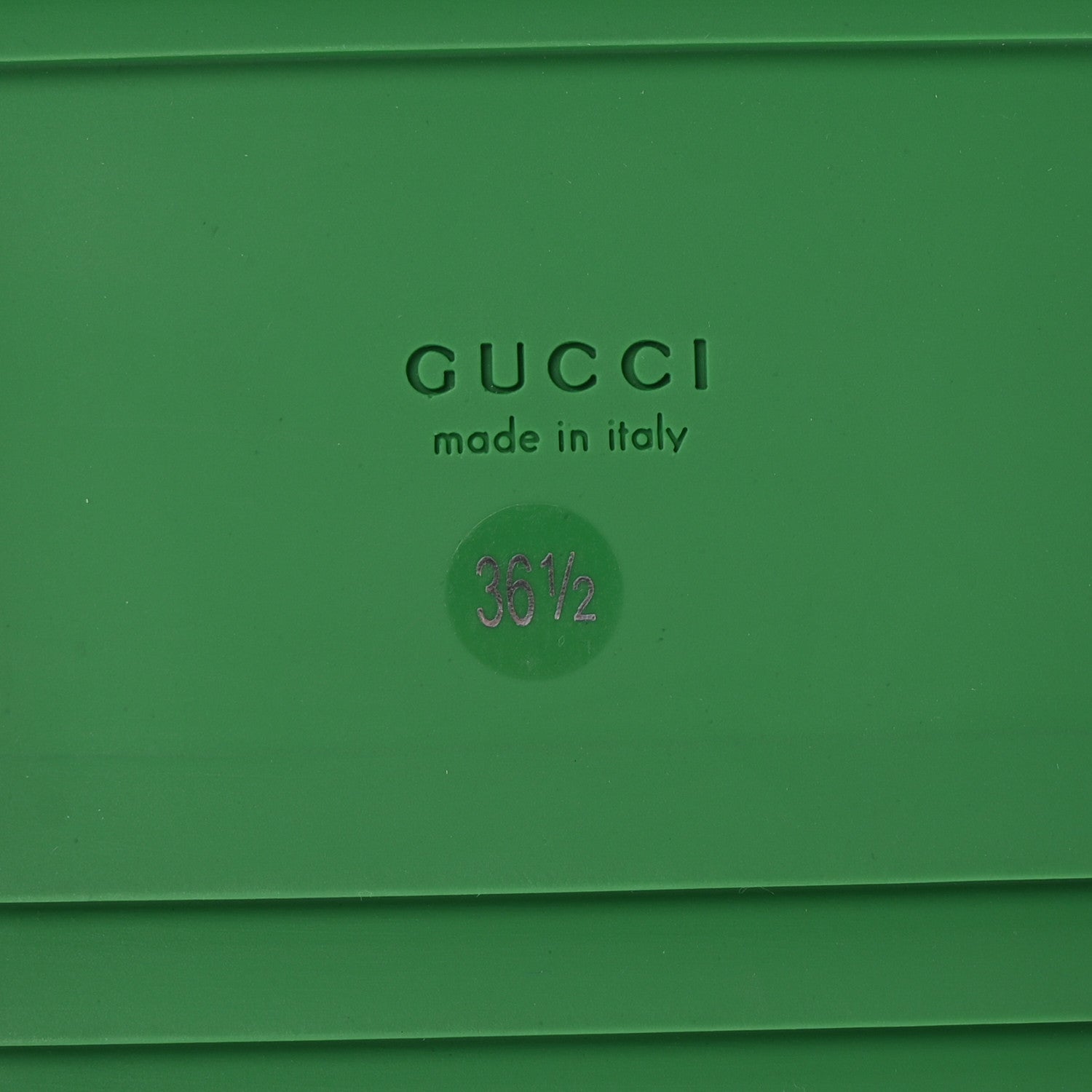 Gucci Cosmos Softy Calfskin Interlocking G Slingback Sandals 36.5 New Shamarock 7 of 9