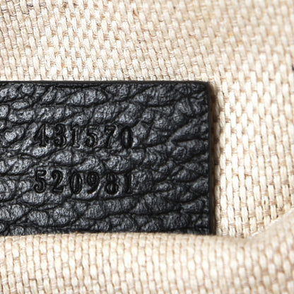 Gucci Pebbled Calfskin Soho Chain Backpack Black 7 of 9