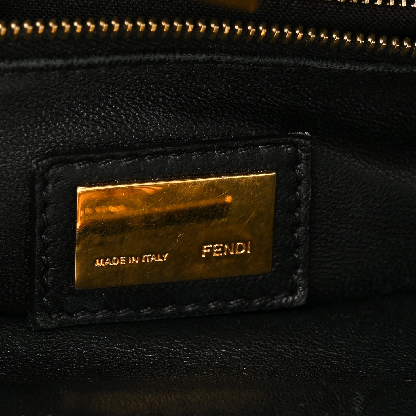 Nappa Mini Peekaboo Iconic Satchel Black