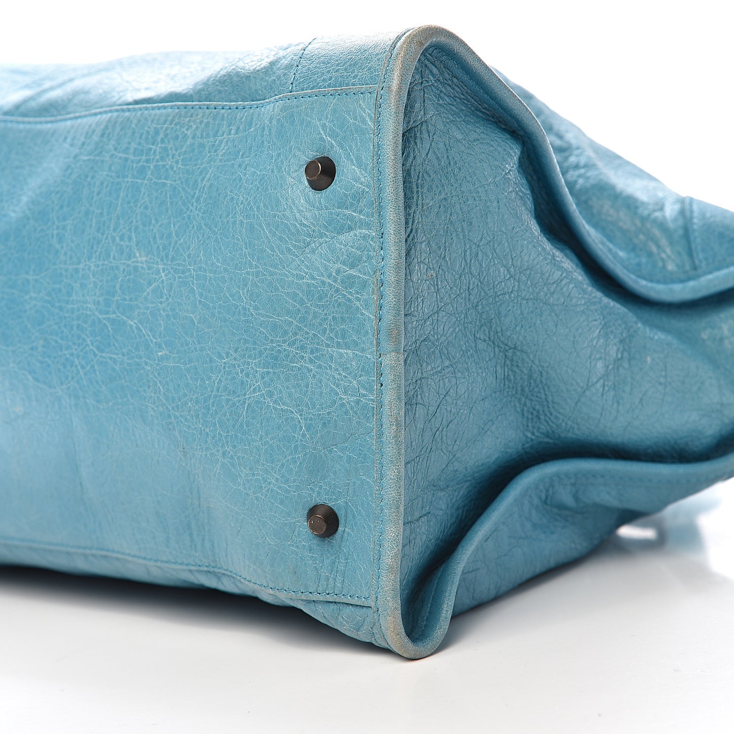 Agneau Classic Hardware Work Bleu Indigo