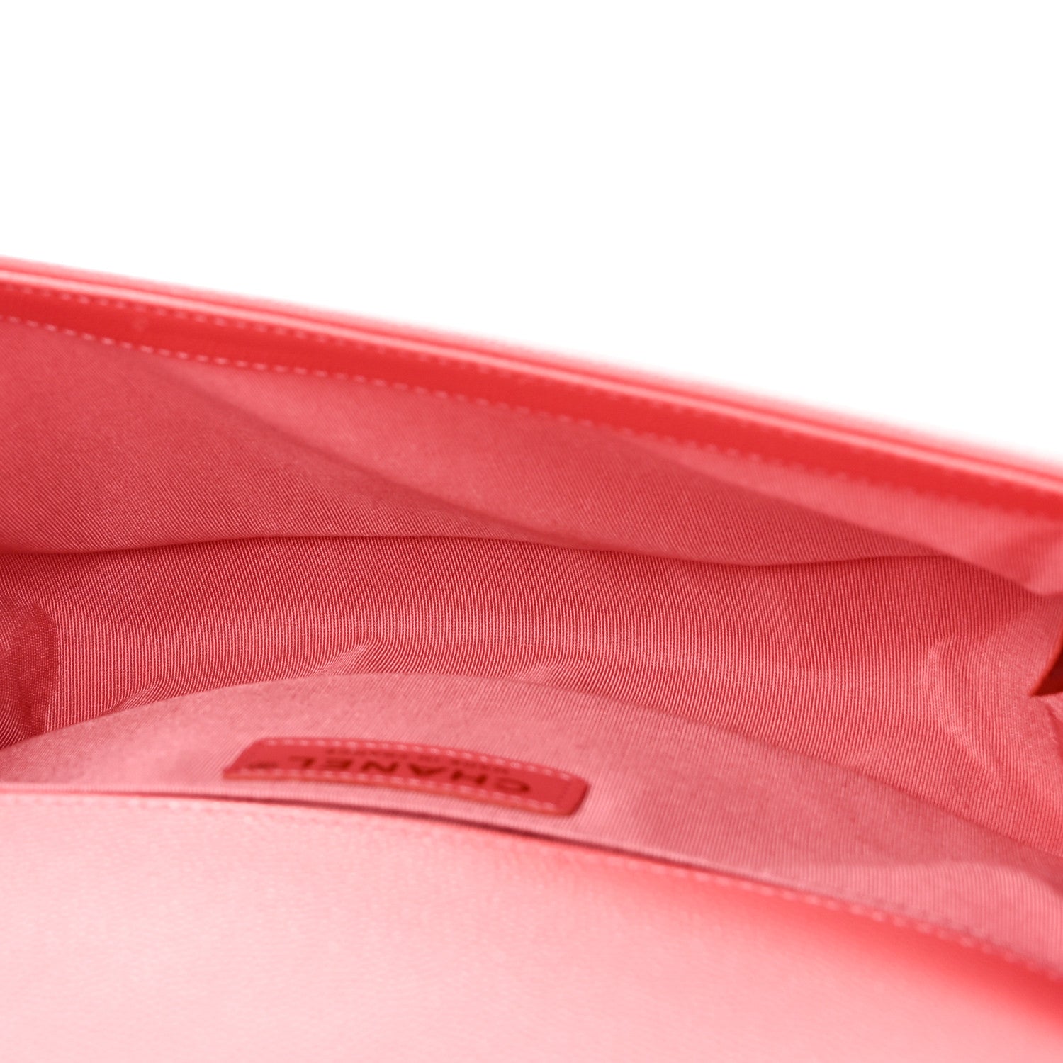 Chanel Caviar Quilted Medium Boy Flap Coral 5 of 10
