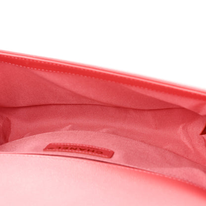 Chanel Caviar Quilted Medium Boy Flap Coral 5 of 10