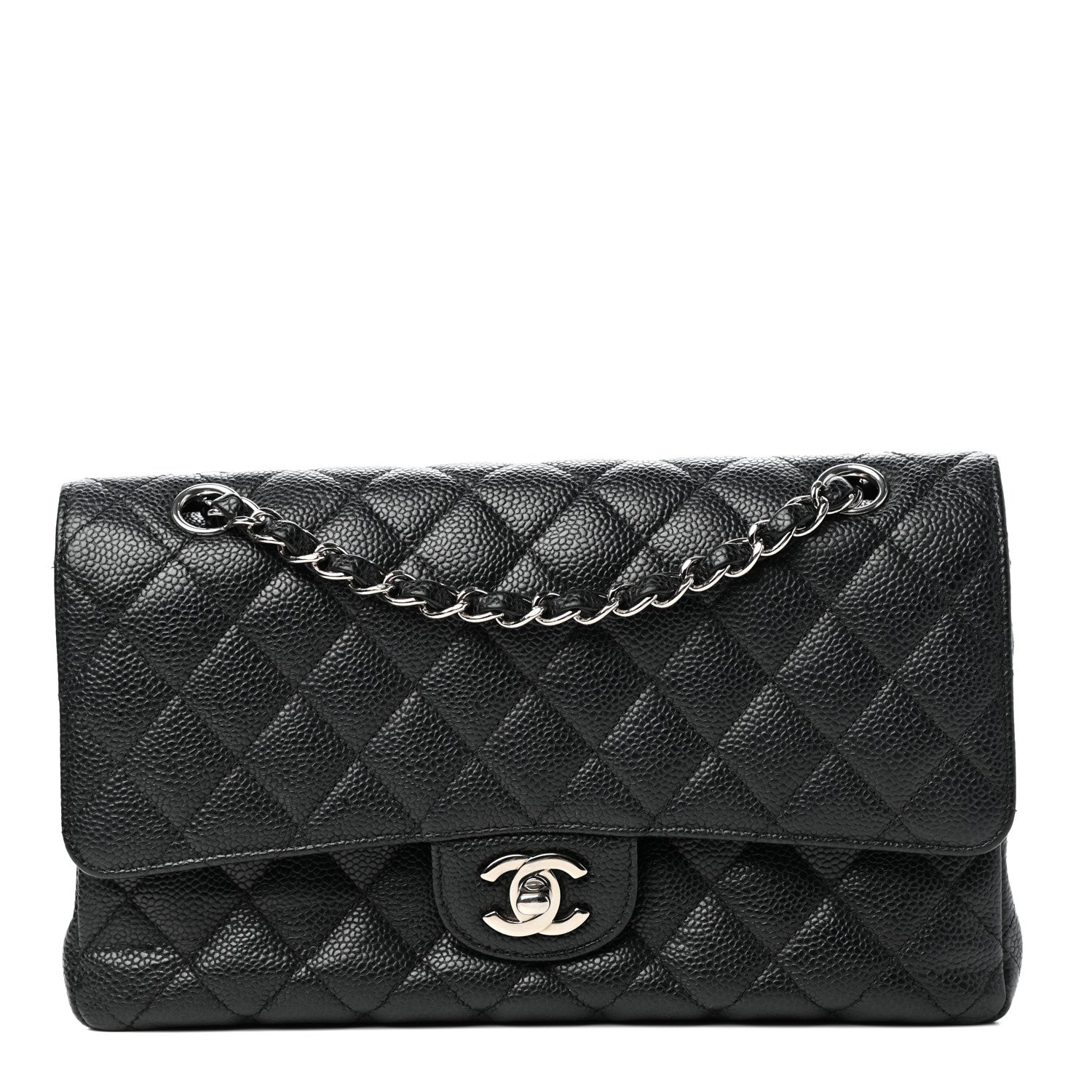 Chanel Caviar Quilted Small Double Flap Black 1 of 10