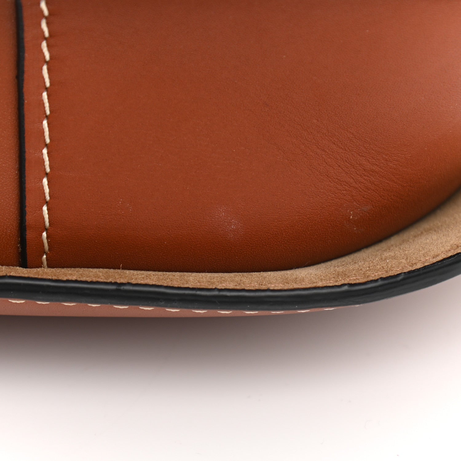 Loewe Calfskin Small Gate Crossbody Bag Rust 5 of 10