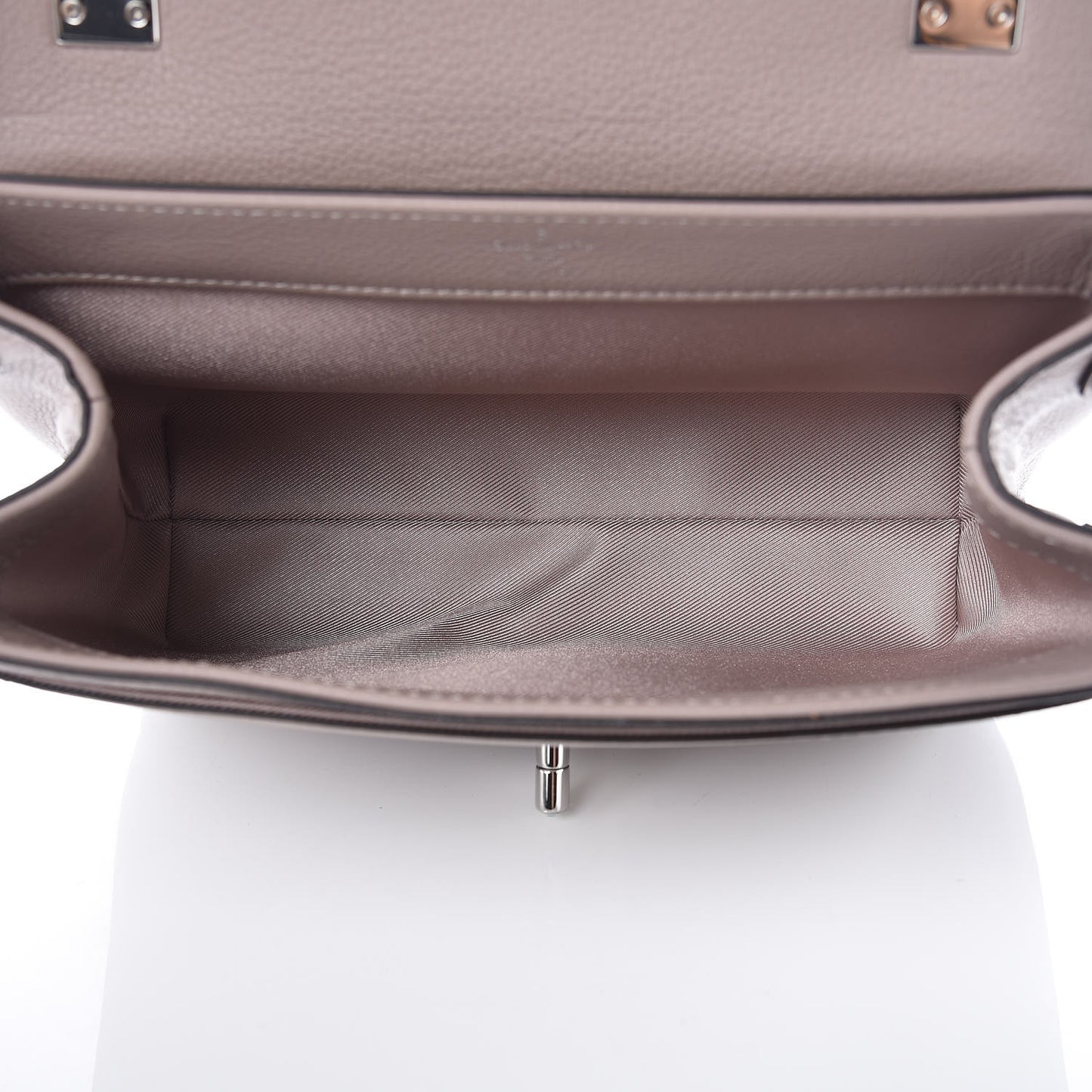 Soft Calfskin Lockme II Chain Bag BB Mastic