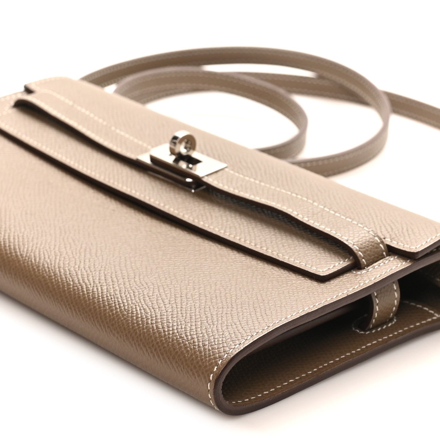 Hermes Epsom Kelly Wallet To Go Etoupe 9 of 9