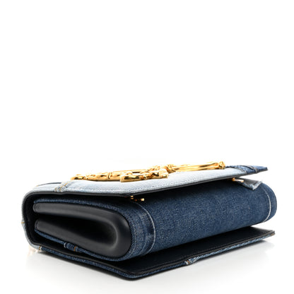 Dolce & Gabbana Denim DG Girls Shoulder Bag Blue 4 of 9
