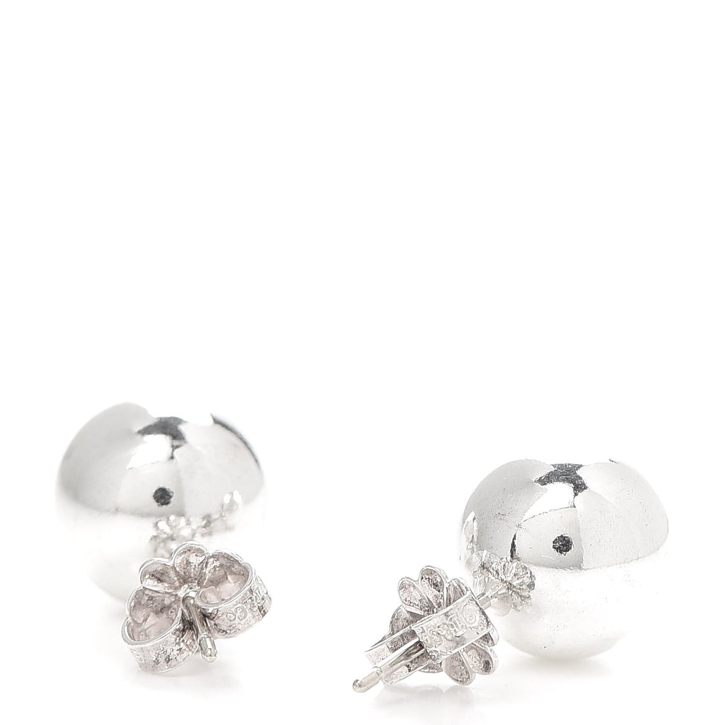 Sterling Silver 10mm HardWear Ball Earrings