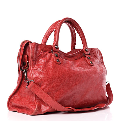 Balenciaga Agneau Classic Hardware City Rouge Cardinal 4 of 20