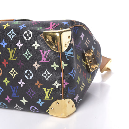 Louis Vuitton Monogram Multicolor Speedy 30 Black 10 of 10