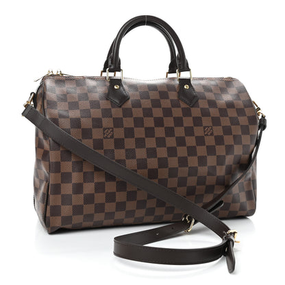 Louis Vuitton Damier Ebene Speedy Bandouliere 35 3 of 6
