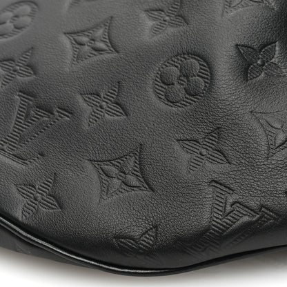 Louis Vuitton Calfskin Monogram Shadow Discovery Bumbag Black 9 of 9