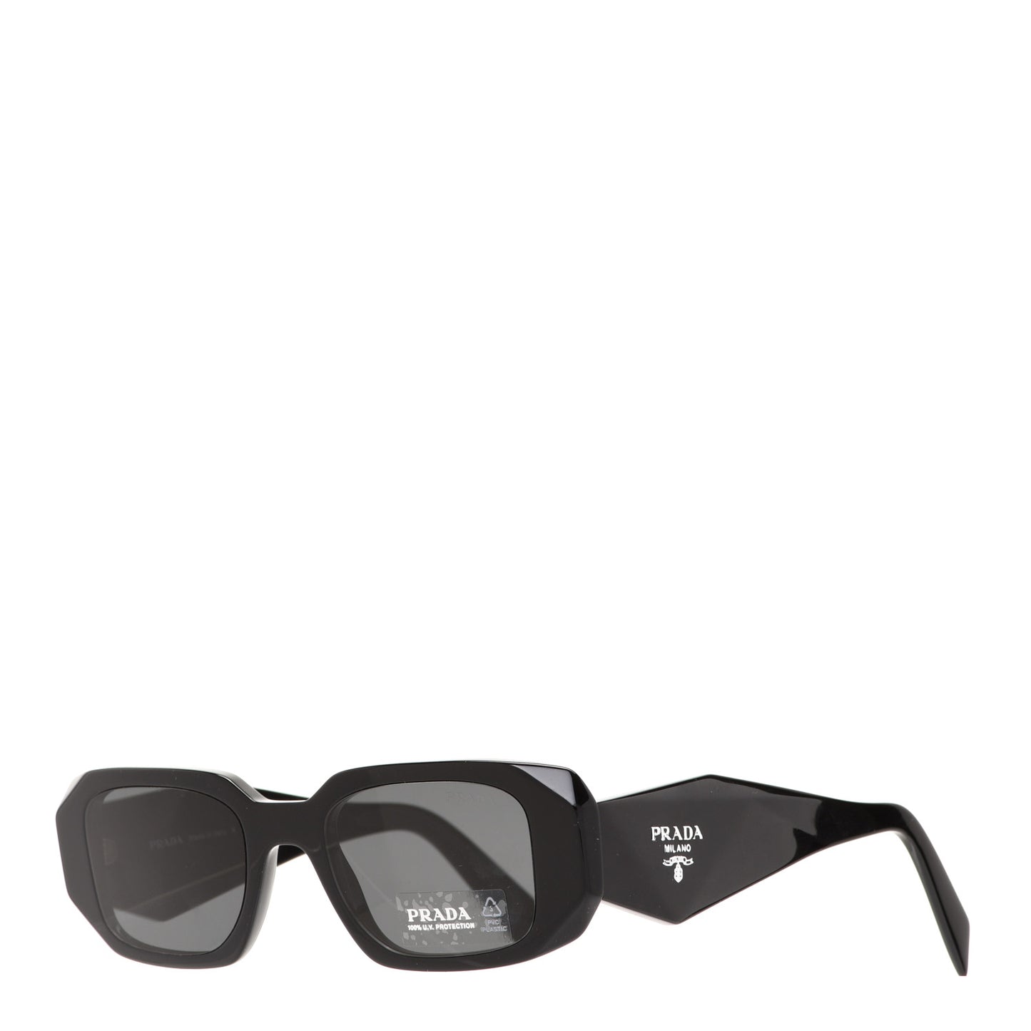 Acetate Symbole Sunglasses SPR 17W Black
