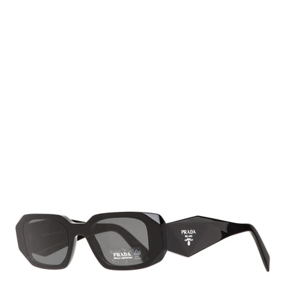 Prada Acetate Symbole Sunglasses SPR 17W Black 1 of 8