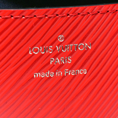 Louis Vuitton Epi Twist Braided Strap Shoulder Bag PM Coquelicot 6 of 10