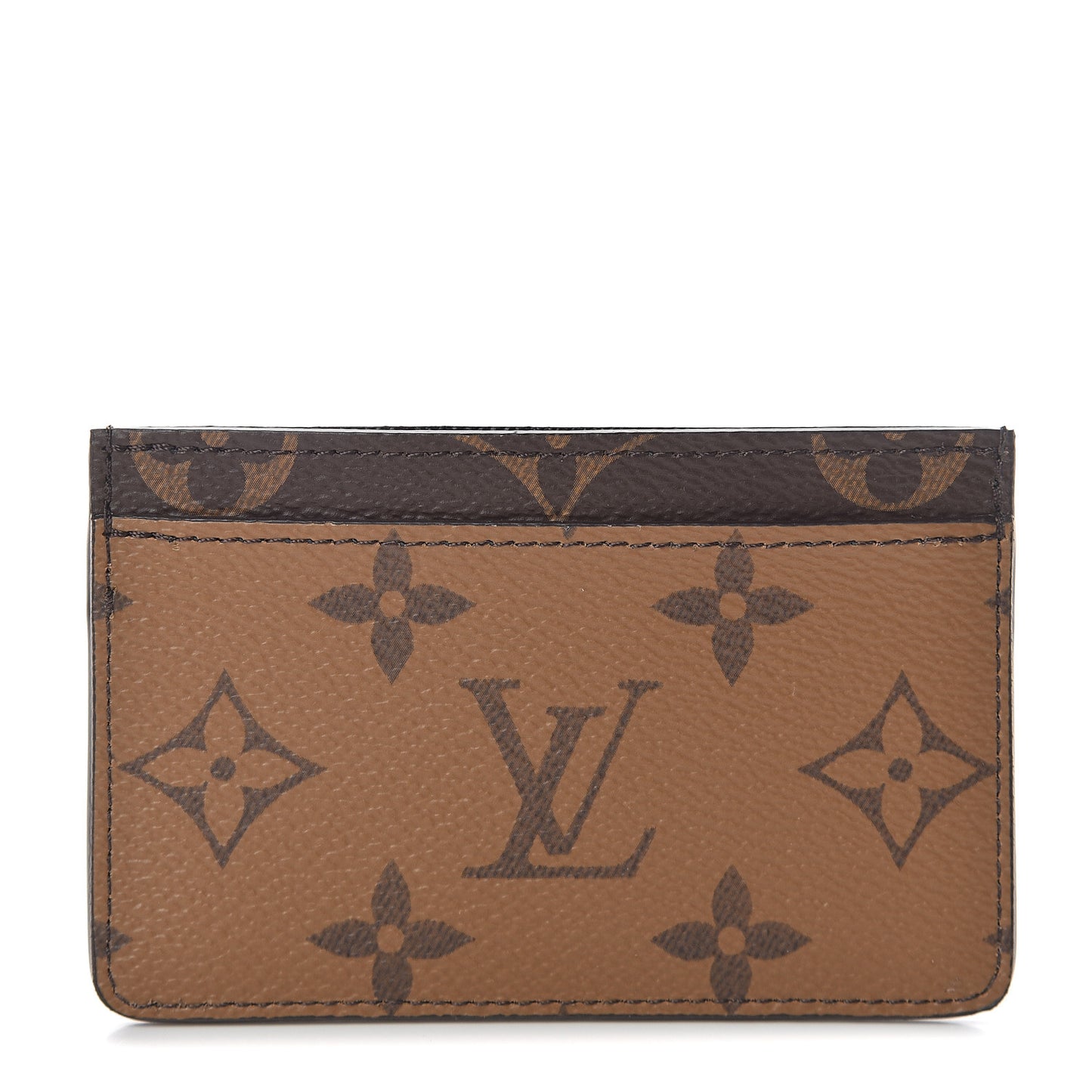 Reverse Monogram Card Holder