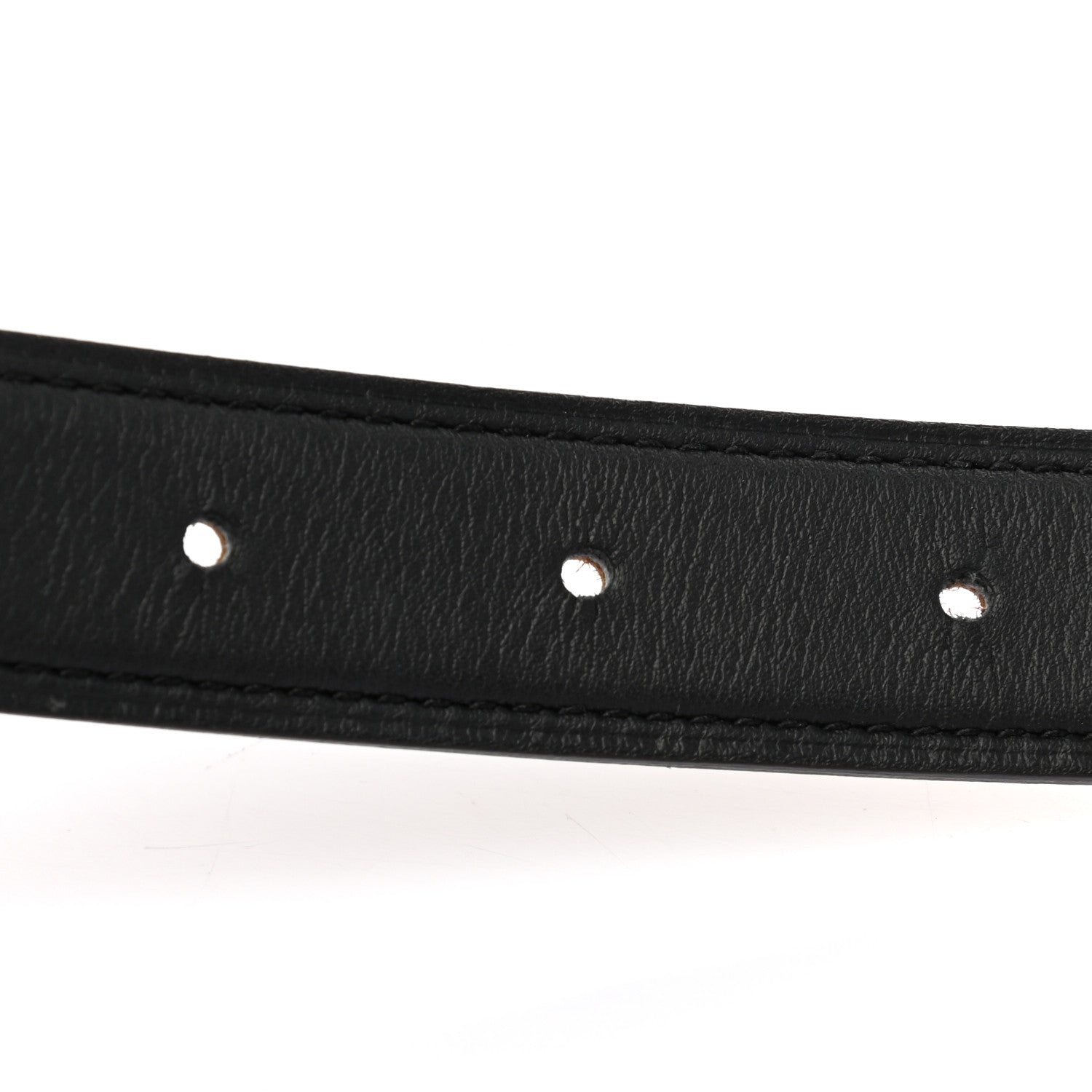 Hermes Swift Epsom 24mm Constance H Belt 80 Black Gold 5 of 7
