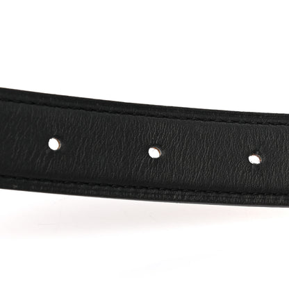 Hermes Swift Epsom 24mm Constance H Belt 80 Black Gold 5 of 7