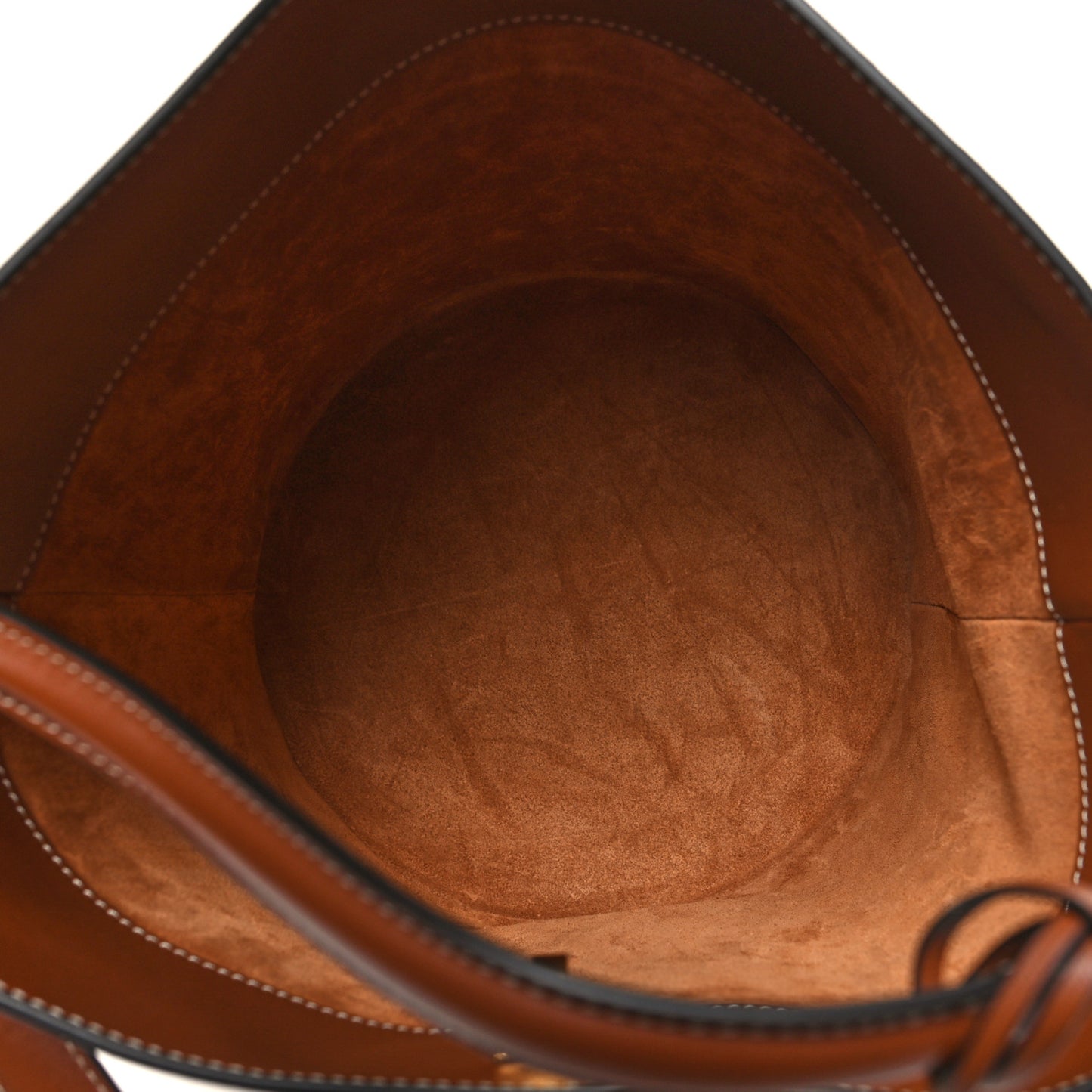 Smooth Calfskin Bucket 16 Bag Tan