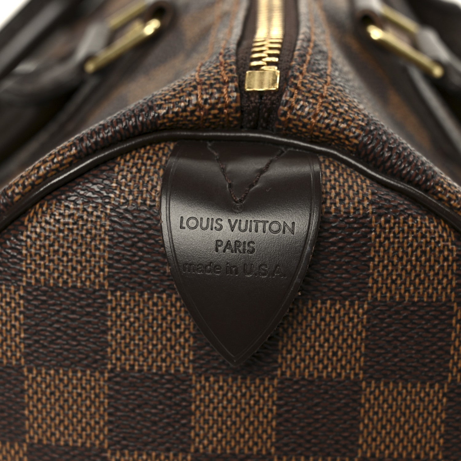 Louis Vuitton Damier Ebene Speedy 30 8 of 12