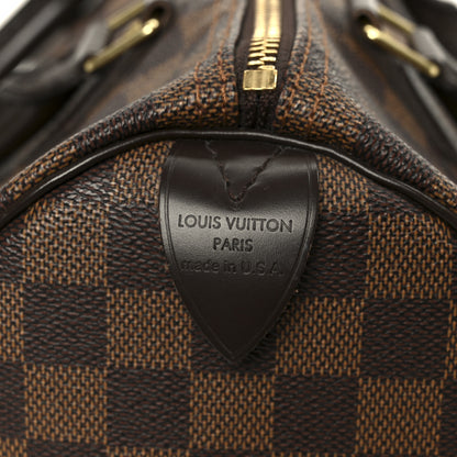 Louis Vuitton Damier Ebene Speedy 30 8 of 12