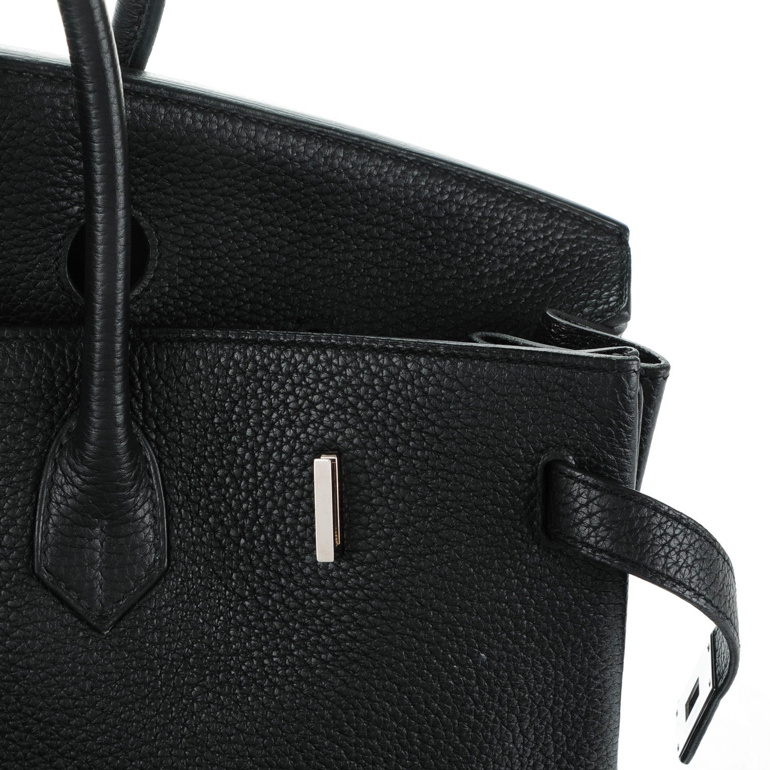 Hermes Taurillon Clemence Birkin 40 Black 17 of 25