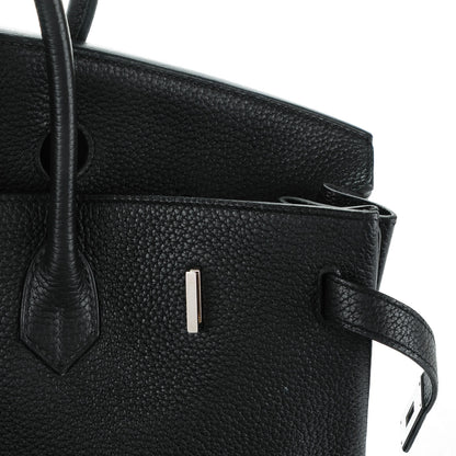 Hermes Taurillon Clemence Birkin 40 Black 17 of 25