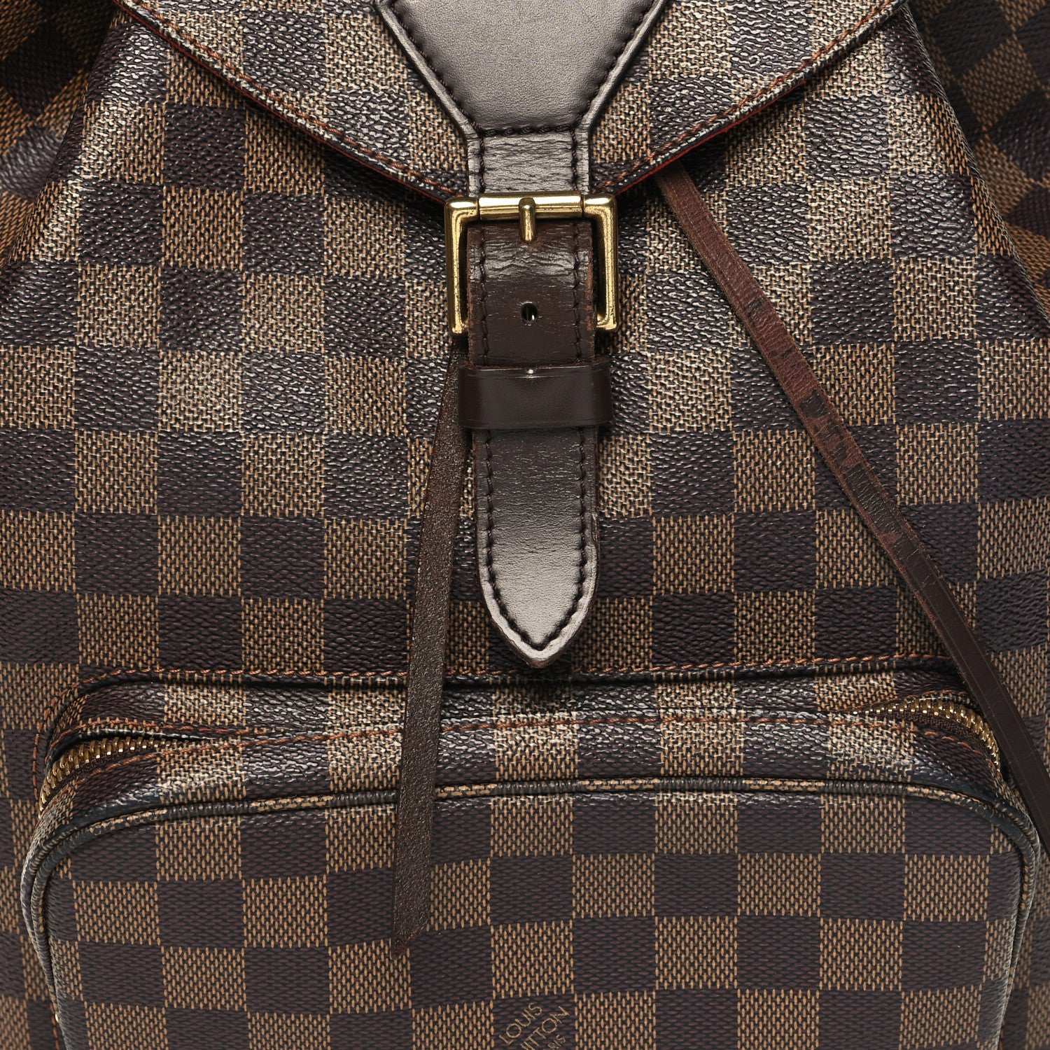 Louis Vuitton Damier Ebene Montsouris GM Backpack 8 of 12