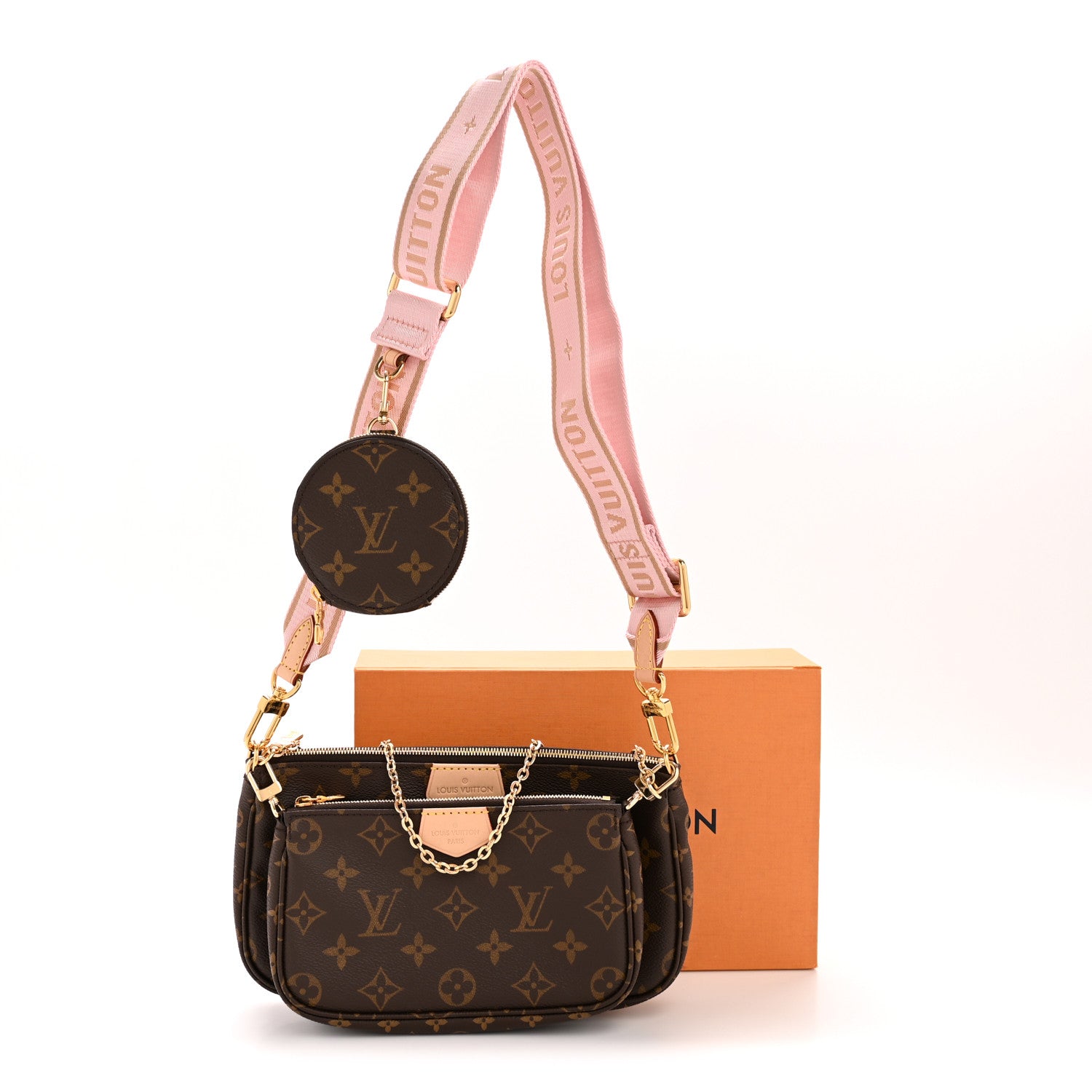 Louis Vuitton Monogram Multi Pochette Accessories Rose Clair 13 of 13
