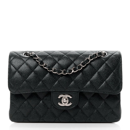 Chanel Caviar Quilted Small Double Flap Black 1 of 14