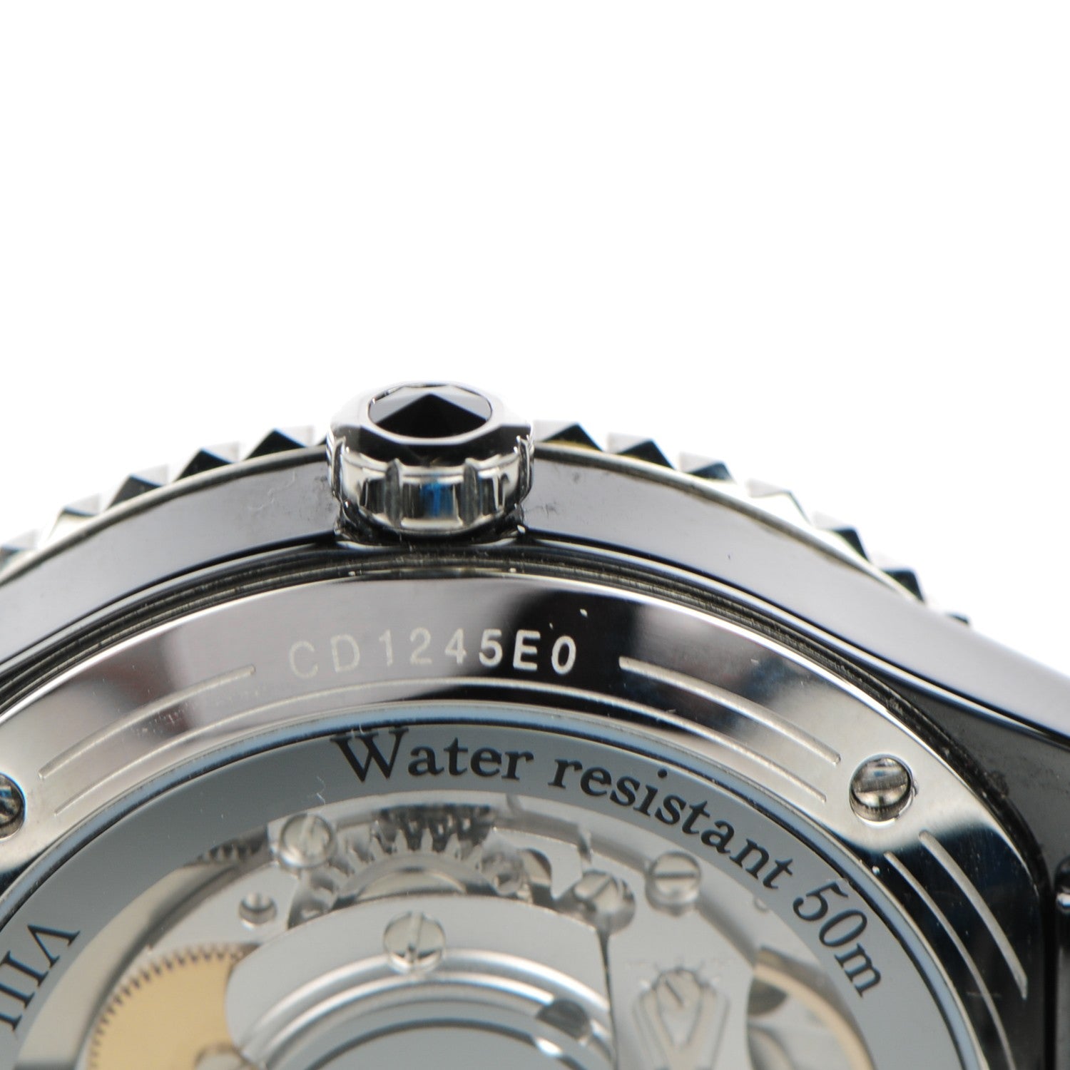 Christian Dior Stainless Steel Ceramic 38mm Dior VIII Automatic Watch Black 6 of 8