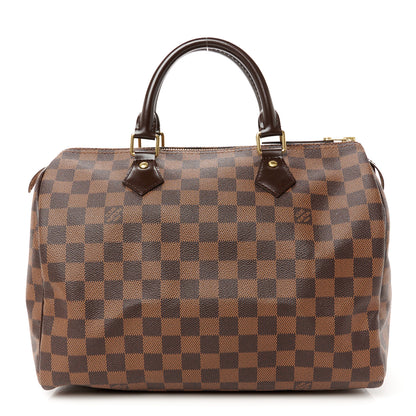 Louis Vuitton Damier Ebene Speedy 30 1 of 14