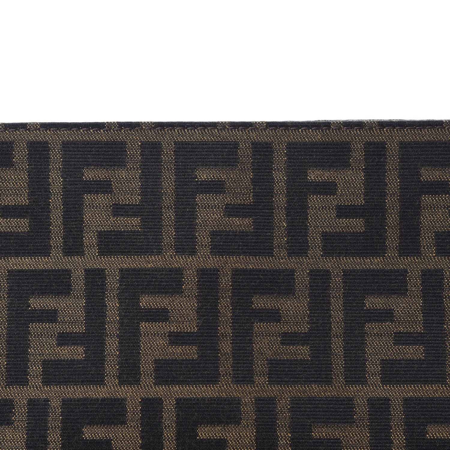 Fendi Zucca Pochette Tobacco Red 11 of 11