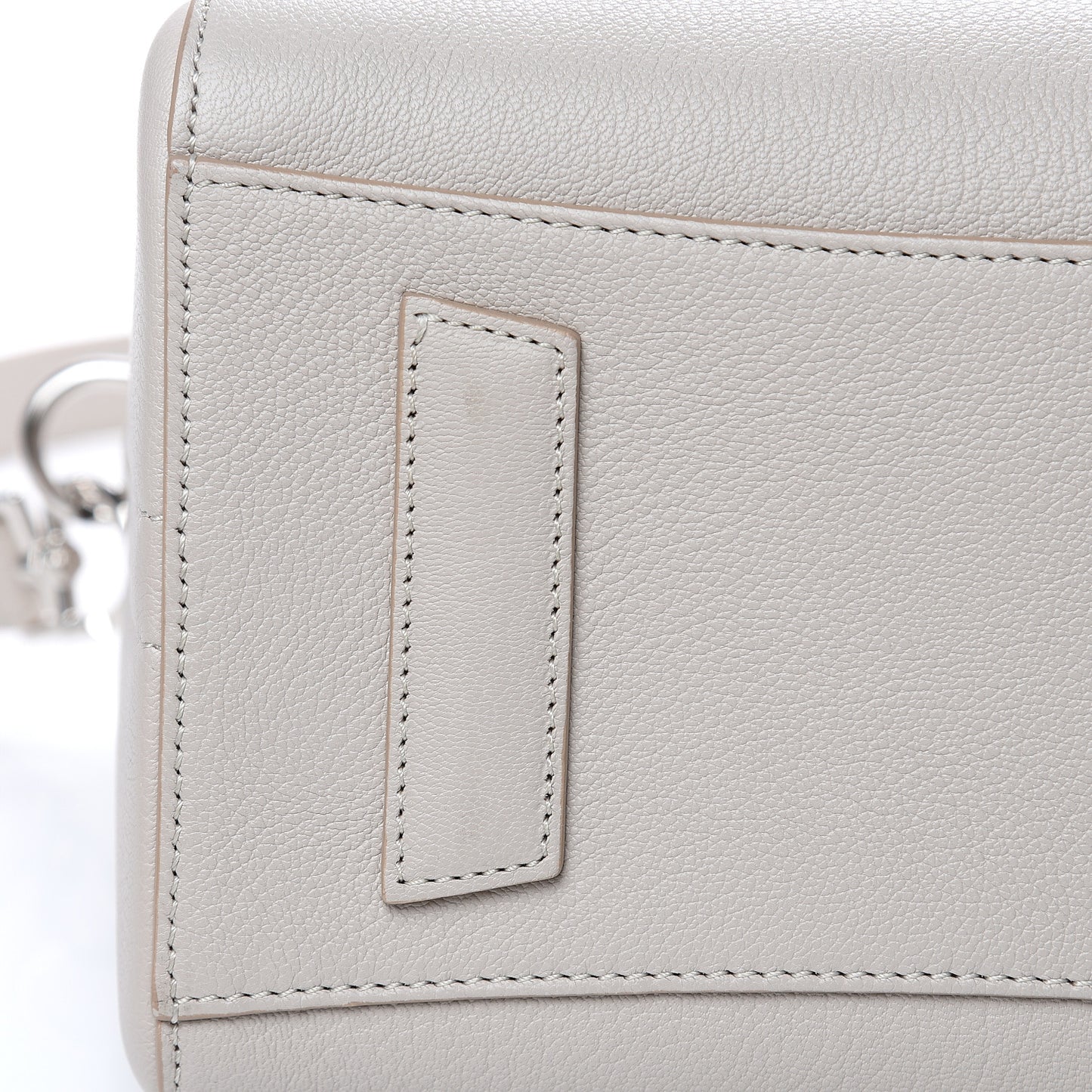 Sugar Goatskin Small Antigona Natural