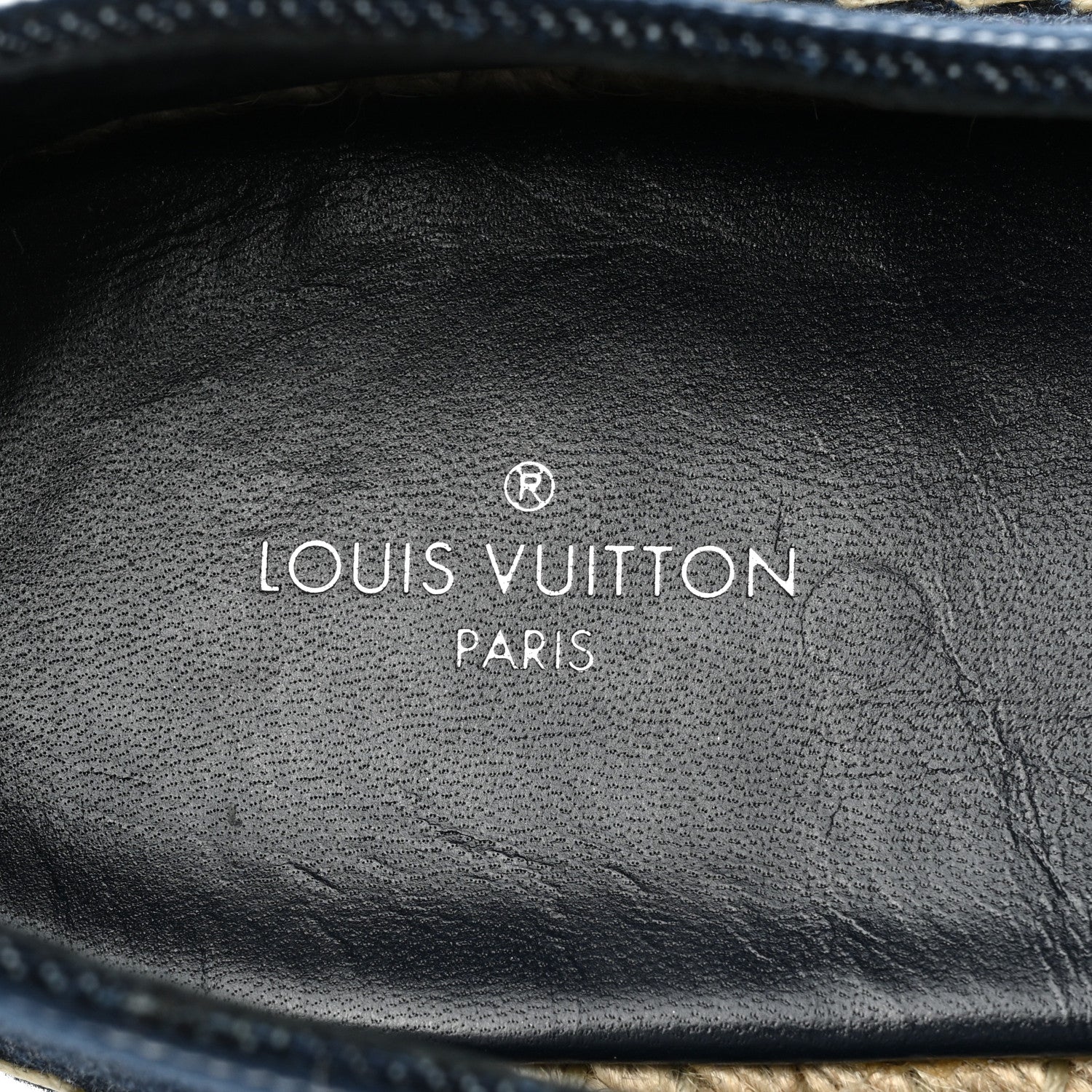 Louis Vuitton Denim Croisiere Espadrille 38.5 Marine 8 of 10